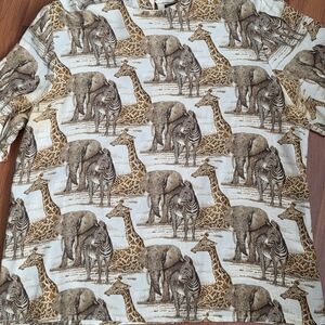 Safari Animal Print Women's Short Sleeve Tee